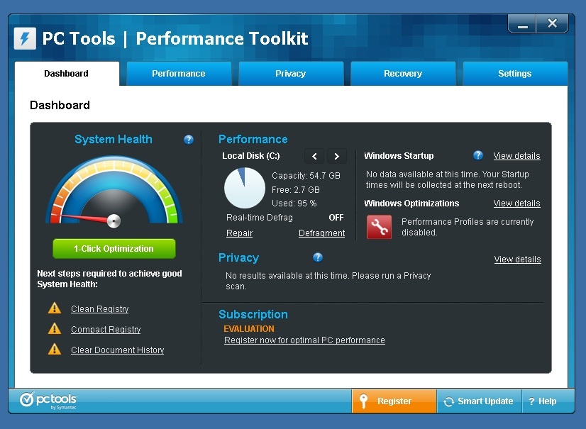 pc tools performance toolkit v1.0.1
